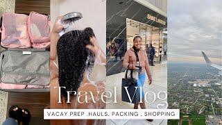 CHICAGO TRAVEL VLOG️ PrepPack for Milwaukee + Beauty Supply Haul + Hair Routine + Luxury Shopping