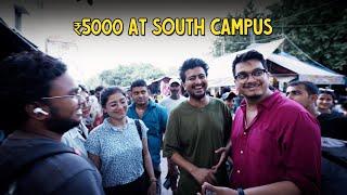 Spending ₹5000 At Delhi University South Campus