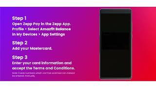 Amazfit Balance  How to Use Zepp Pay  Tutorial