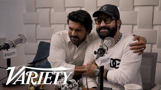 RRR Stars NTR Jr and Ram Charan Talk Naatu Naatu & the International Success of the Telugu Film