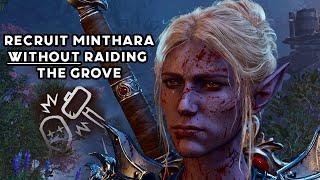 How to recruit Minthara WITHOUT destroying the grove - Baldurs Gate 3