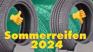 Kein Reifen erhält die Bestnote - Sommerreifentest 2024