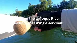 River Smallmouth Bass Fishing - Learning Jerkbait Fishing on the Umpqua River in Oregon