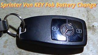 Mercedes Sprinter Van - Key Fob Battery Replacement - Step by Step Guide