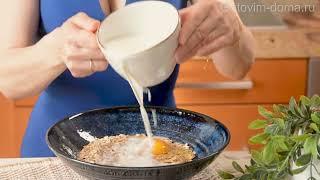 Mix eggs with oatmeal The recipe is so delicious that I make it almost every day Cook at home