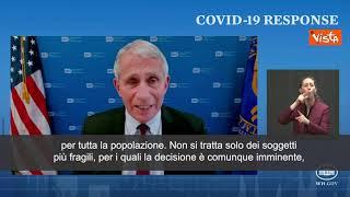 Fauci Tutti avranno bisogno della terza dose