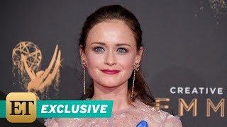 EXCLUSIVE Alexis Bledel Tears Up Over Emotional First Emmys Win Its All the Feelings