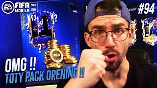 93+ TOTY PACK OPENING   FIFA MOBILE 22 #94