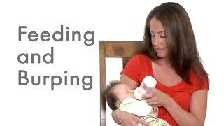 How to Bottle Feed and Burp your Newborn Baby