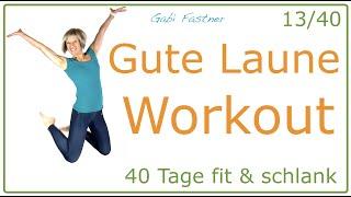 1340️33 min. Gute Laune Workout  ohne Geräte für Fortgeschrittene