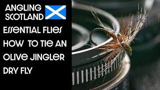 Fly tying tutorial  How to tie the DEADLY olive jingler