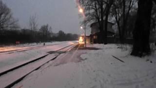 polnischer Güterzug in Krzewina Zgorzelecka