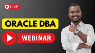 Free ORACLE DBA WEBINAR  How to Crack an Oracle DBA Job  Learnomate Technologies