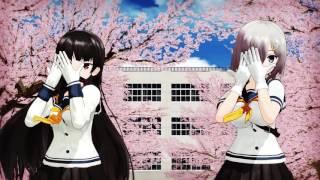 MMD Onegai Darling Isokaze and Hamakaze