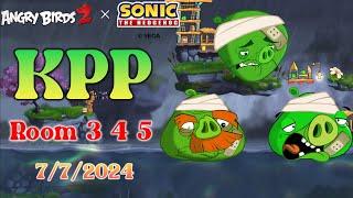 Angry Birds 2 SuperBird  King Pig Panic Daily Challenge Jul62024
