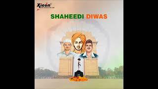 Honoring Bhagat Singh Rajguru Sukhdev Heroes of Freedom  #ShaheediDiwas #XieonLifeSciences