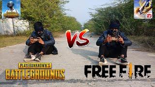 BGMI VS FREEFIRE STYLE FUNNY VIDEO #Shorts