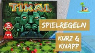 Tikal - Spielanleitung - Spiel des Jahres 1999