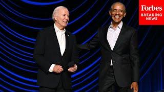 This Is What Actually Happened When Obama Walked With Biden Off Stage At Fundraiser White House