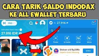 CARA MENARIK SALDO INDODAX KE SALDO DANA TERBARU 2024