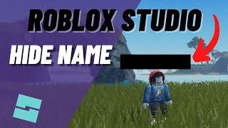 Roblox Studio How to HIDE PLAYER NAME Hide Player Name Tags in Roblox