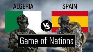 Algeria vs Spain military power comparison military comparison