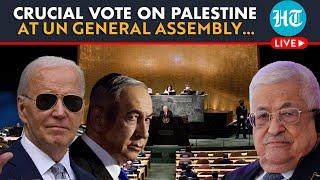 LIVE UNGA Votes On Resolution Granting Palestine New Rights Reviving UN Membership Bid  #GazaWar