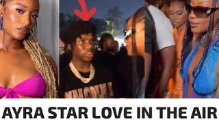 AYRA STAR MEETS HER LOVE OF HER LIFE AT HER SHOW LOVE IN THE AIR #ayrastar  #afrobeats #rema