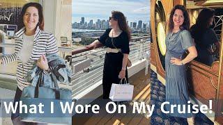 What I Wore On My Cruise