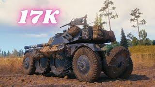 Panhard EBR 105  17K Spot + Damage & AMX 13 105 - 17K & Manticore 16.5K & T-100 LT 18K