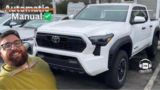 NEW CAR ALERT My MANUAL 2024 Toyota Tacoma TRD Off-Road  Walkaround