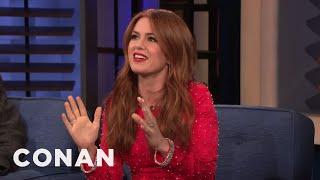 Isla Fisher On Being Married To & Dealing With Sacha Baron Cohen  CONAN on TBS