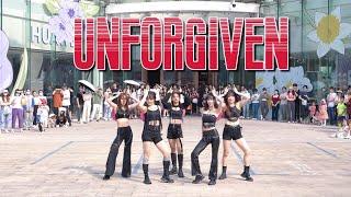 LE SSERAFIM 르세라핌 KPOP IN PUBLIC -  ‘UNFORGIVEN’  Dance Cover in Hangzhou China