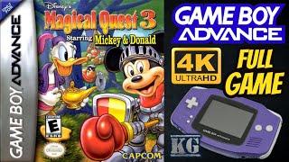 Disneys Magical Quest 3 Starring Mickey & Donald GBA Gameplay Walkthrough FULL GAME 4K60ᶠᵖˢ