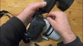 How to remove a stuck @GODOXGlobal  V1 flash from my @canoncanada EOS R5