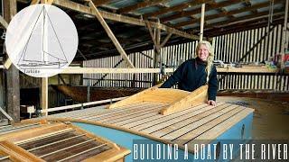 Wooden Companionway Hatch & Cutting Portholes. Building our 40ft sailing boat Ep 49