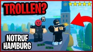 POLIZISTEN mit einer SHOTGUN TROLLEN in Notruf Hamburg?   Roblox Notruf Hamburg