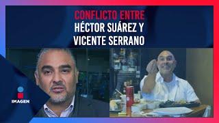 Conflicto entre Héctor Suárez y Vicente Serrano  Editorial Pamela  De Pisa y Corre