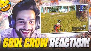 ⁠​⁠@Crowbgmi Reaction on Luffy igL ️