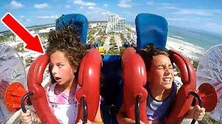 Kids Passing Out #5  Funny Slingshot Ride Compilation