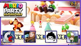 Mario Party Superstars Online - Peachs Birthday Cake feat. Chuggaaconroy NinFanGirl & ArtsyOmni