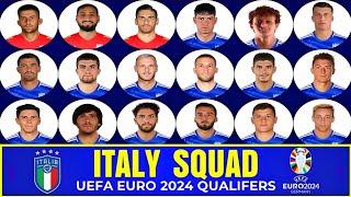 ITALY Squad for UEFA EURO 2024 Qualification  EURO 2024 Qualifiers  October 2023