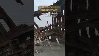 Shipwreck Used as Costal Defenses in WWII