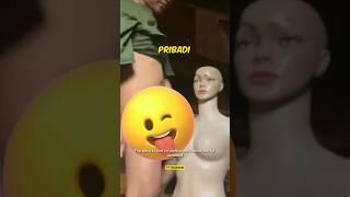 Popo barbie viral⁉️c0li pake boneka manekin⁉️ #masjaw #shorts #viral #popo #manekin