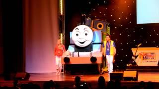 Thomas The Train performing Thomas the Tank Engine and Thomas Wheels Go Round And Round