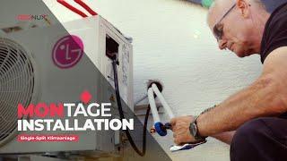 Montage  Installation - Single Split Klimaanlage