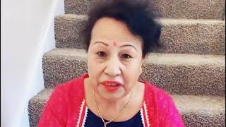 Mom singing Newari song to her daughter Dhanga Maru ma