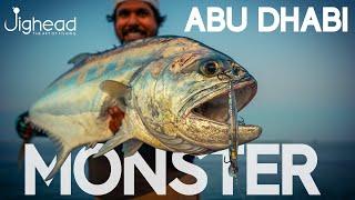 Shore Fishing surprises in UAE - Monster Queenfish on Light Favorite Shooter