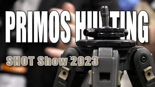 NEW SHOOTING REST FROM PRIMOS HUNTING - Apex & Edge - Trigger Stick - Magnaswitch - SHOT Show 2023