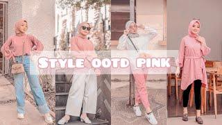 Inspirasi Style OOTD Warna Pink  Style OOTD Hijab